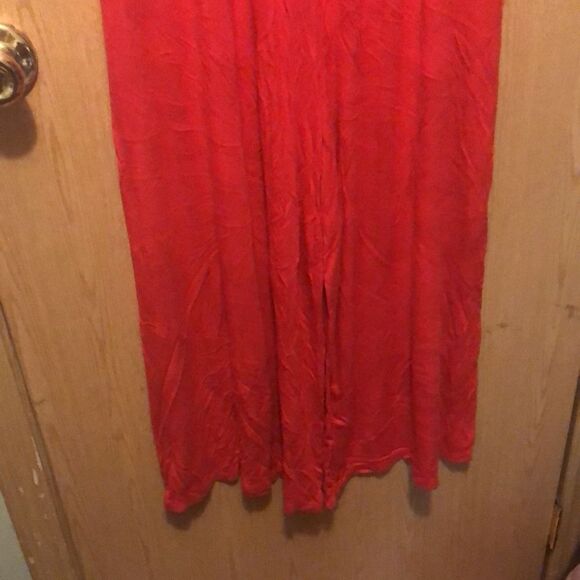 VKY&CO size small red one piece cropped wrap front - Picture 2 of 5